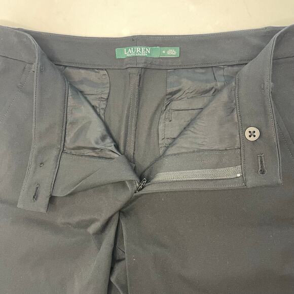 Lauren Ralph Lauren Womens Bermuda Shorts, Black, Size 6 - Picture 3 of 6